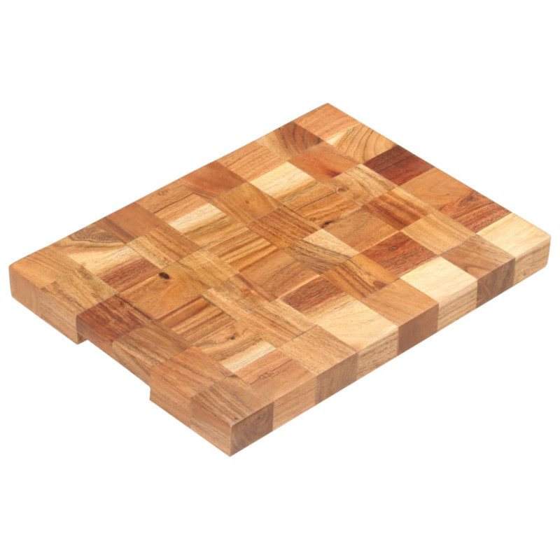vidaXL Doska na krájanie 40x30x3,8 cm masívne akáciové drevo
