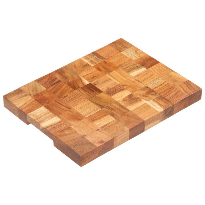 vidaXL Doska na krájanie 40x30x3,8 cm masívne akáciové drevo