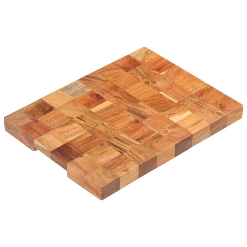 vidaXL Doska na krájanie 40x30x3,8 cm masívne akáciové drevo