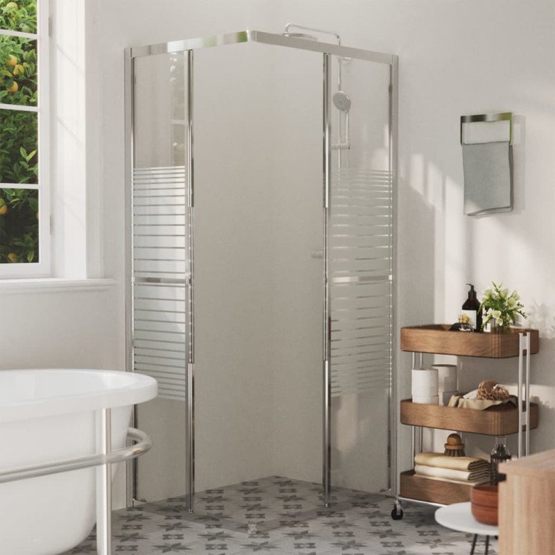 vidaXL Sprchový kút ESG 90x70x180 cm