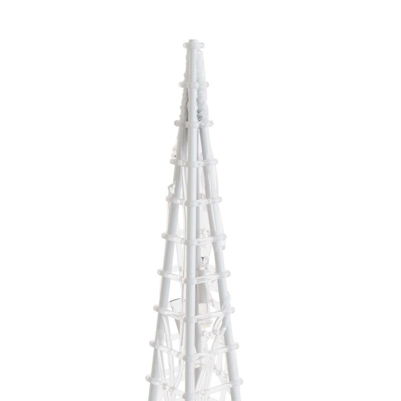 vidaXL Akrylový dekoratívny svetelný LED kužeľ, farebný 90 cm
