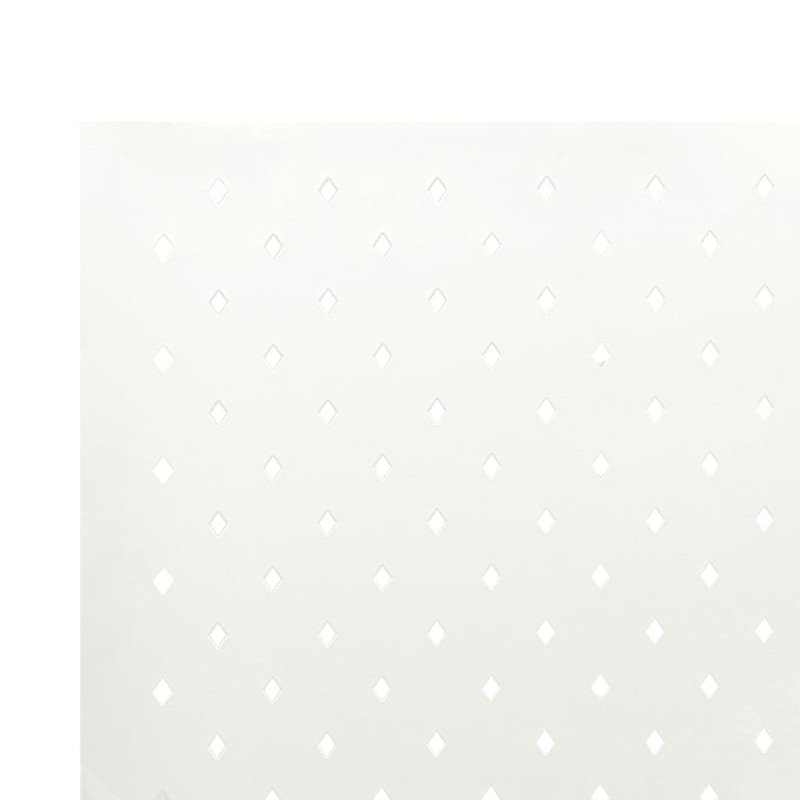 vidaXL Paraván so 6 panelmi, biely 240x180 cm oceľ