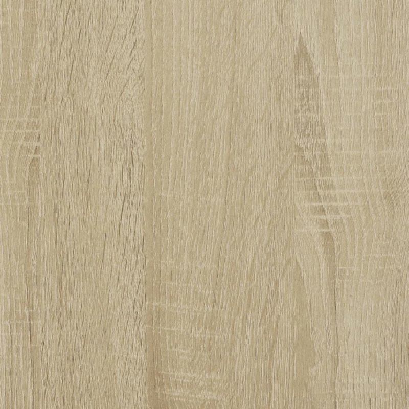 vidaXL Rohová skrinka dub sonoma 33x33x164,5 cm drevotrieska