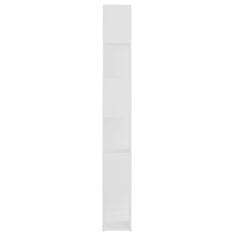 vidaXL Knižnica deliaca stena biela 60x24x186 cm