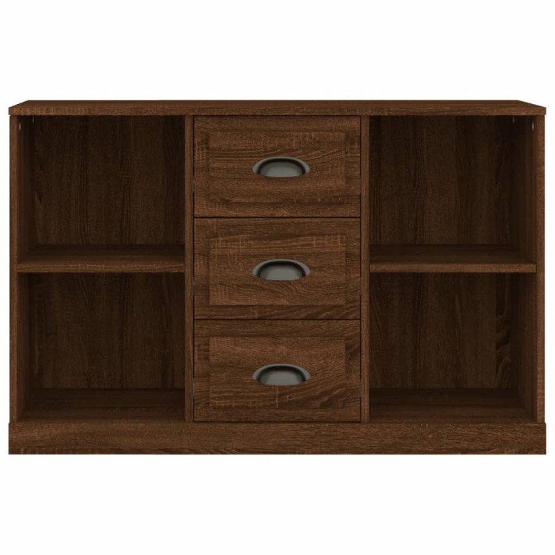 vidaXL Komoda hnedý dub 104,5x35,5x67,5 cm kompozitné drevo