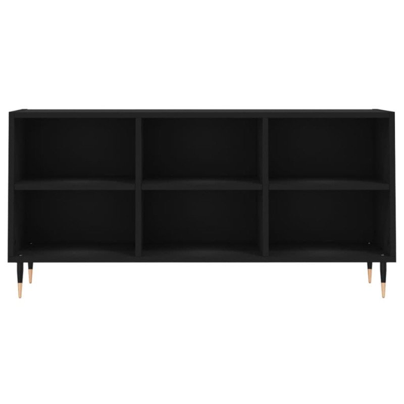 vidaXL TV skrinka čierna 103,5x30x50 cm kompozitné drevo