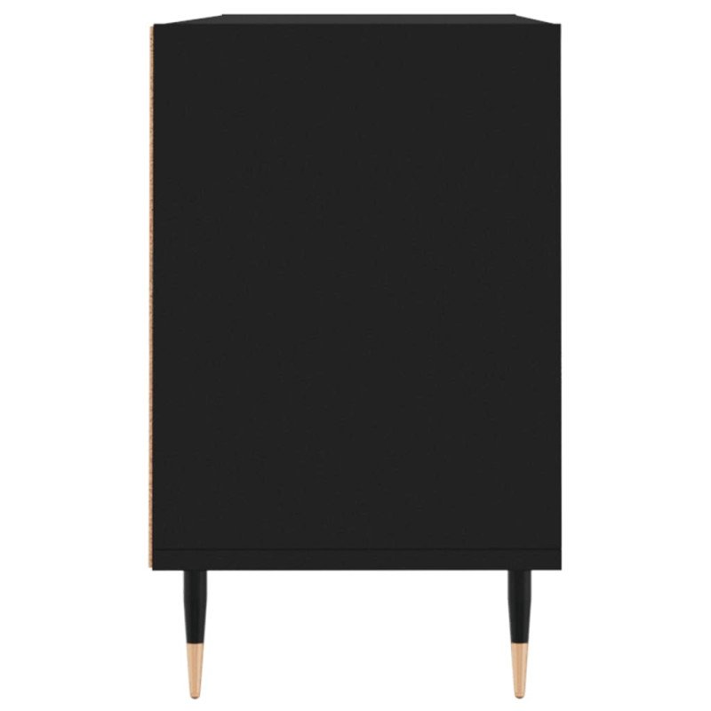 vidaXL TV skrinka čierna 103,5x30x50 cm kompozitné drevo