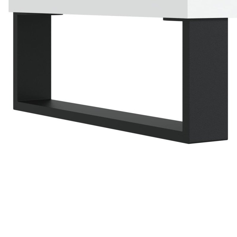 vidaXL Konferenčný stolík biely 90x60x35 cm kompozitné drevo