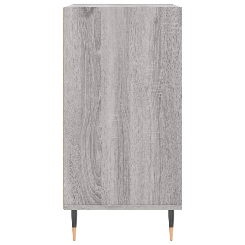 vidaXL Komoda sivý dub sonoma 57x35x70 cm kompozitné drevo