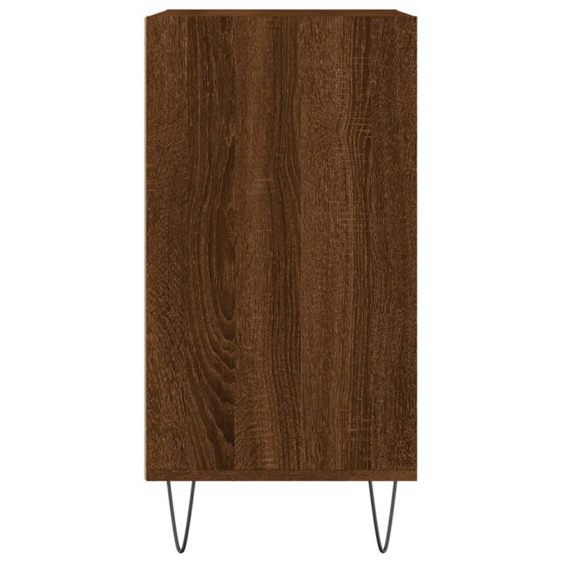 vidaXL Komoda hnedý dub 57x35x70 cm kompozitné drevo