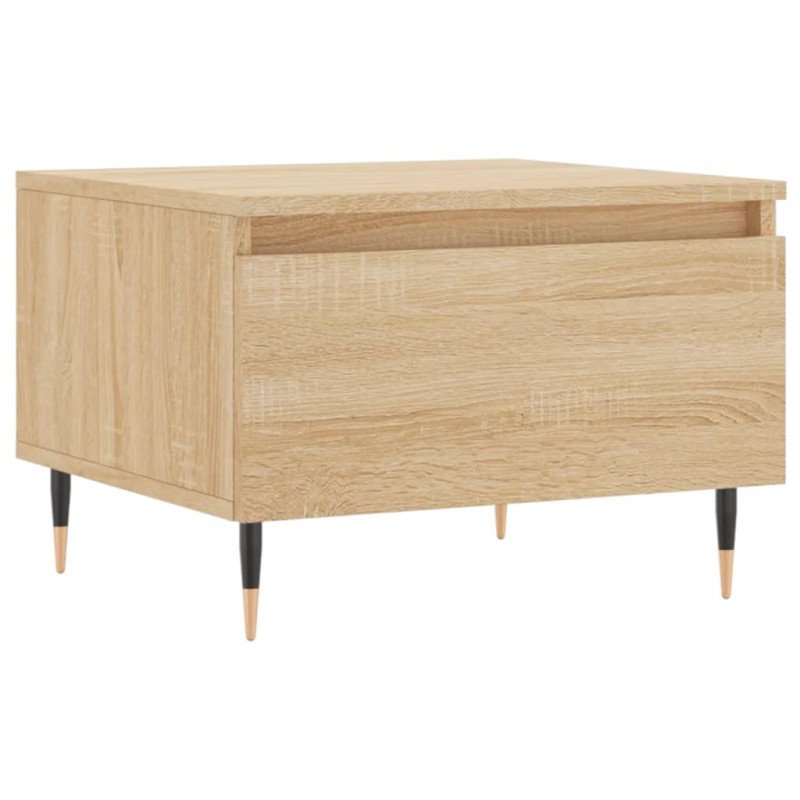 vidaXL Konferenčný stolík dub sonoma 50x46x35 cm kompozitné drevo
