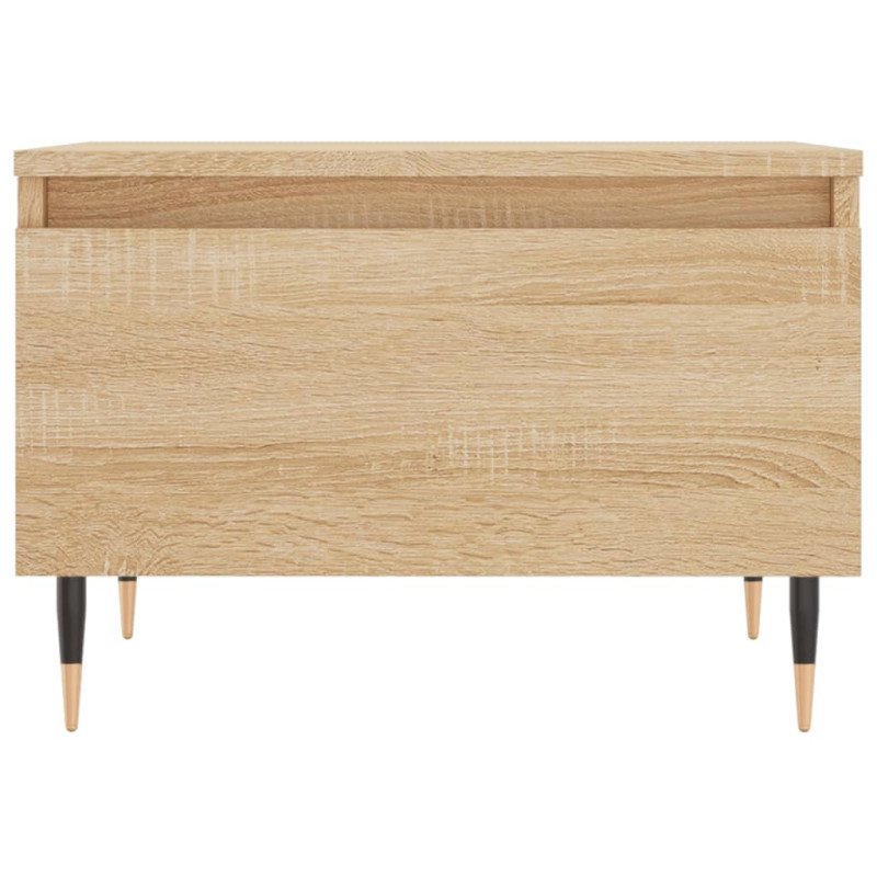 vidaXL Konferenčný stolík dub sonoma 50x46x35 cm kompozitné drevo