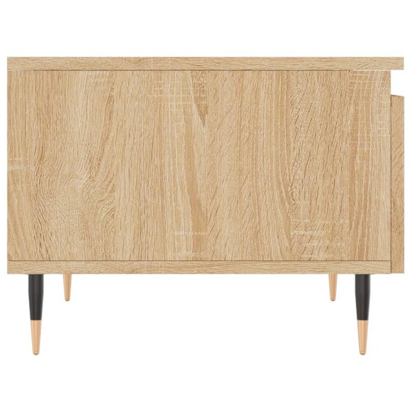 vidaXL Konferenčný stolík dub sonoma 50x46x35 cm kompozitné drevo