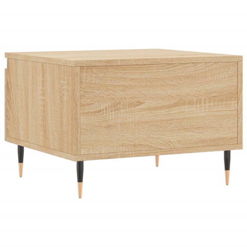 vidaXL Konferenčný stolík dub sonoma 50x46x35 cm kompozitné drevo