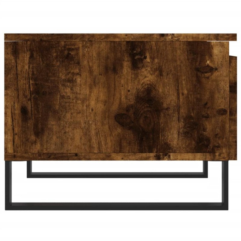 vidaXL Konferenčný stolík dymový dub 50x46x35 cm kompozitné drevo