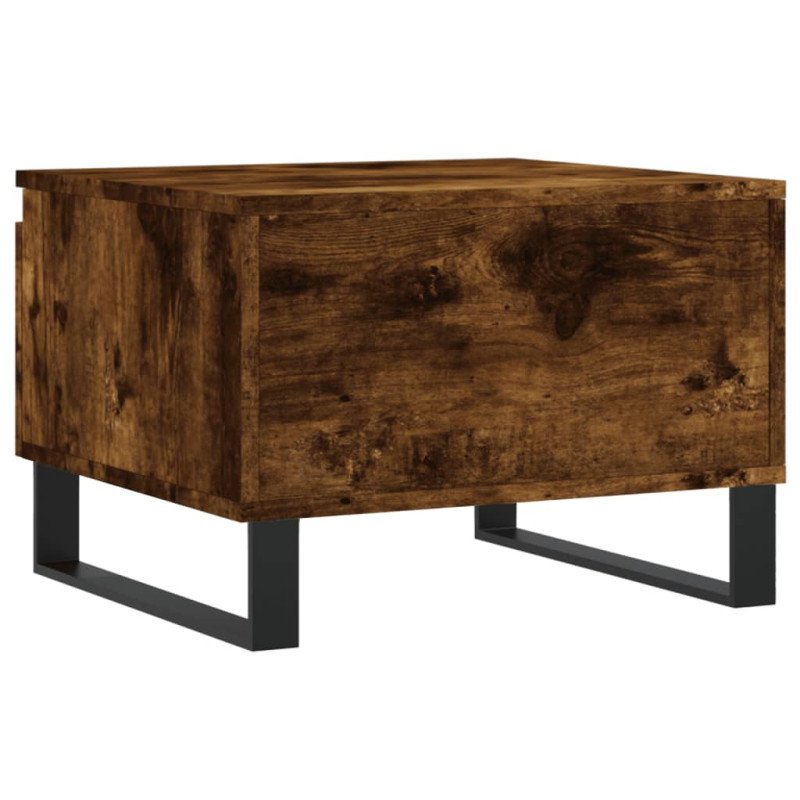 vidaXL Konferenčný stolík dymový dub 50x46x35 cm kompozitné drevo