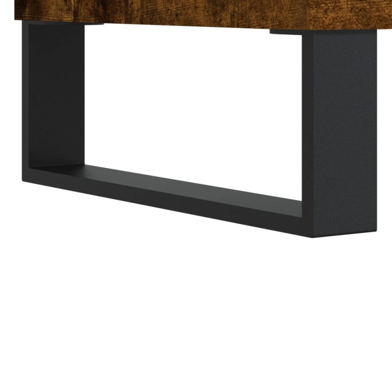 vidaXL Konferenčný stolík dymový dub 50x46x35 cm kompozitné drevo