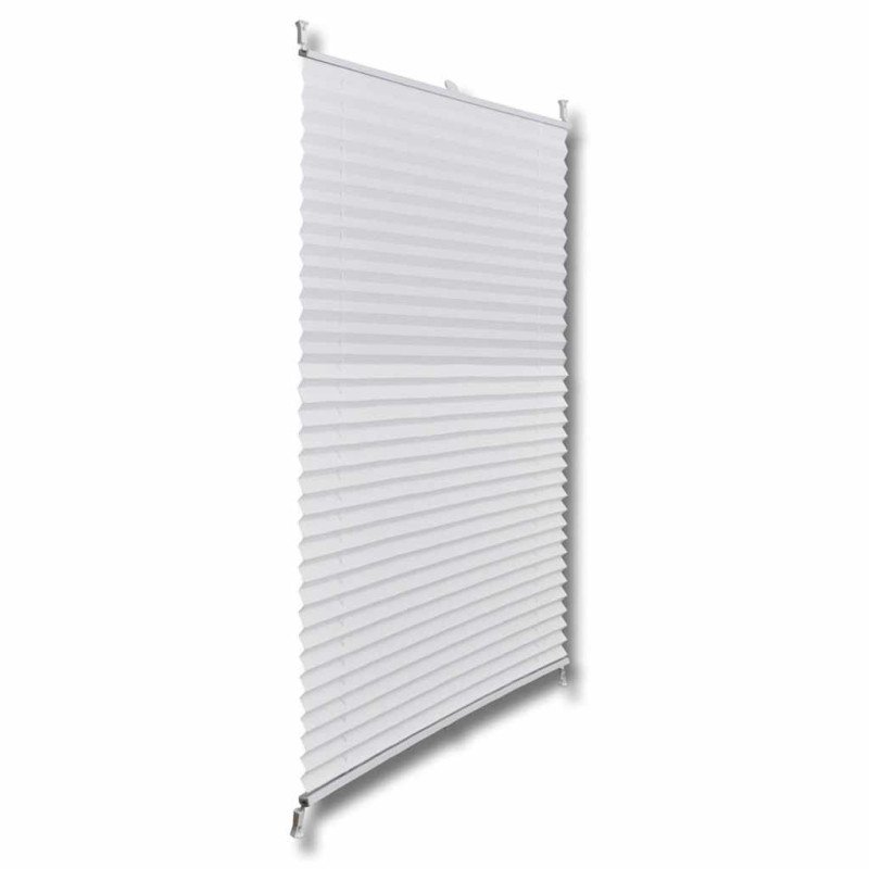Plisovaná roleta 50 x 100 cm, biela