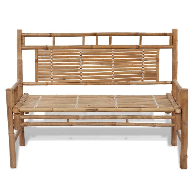 vidaXL Záhradná lavička 120 cm, bambus