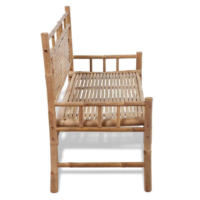 vidaXL Záhradná lavička 120 cm, bambus