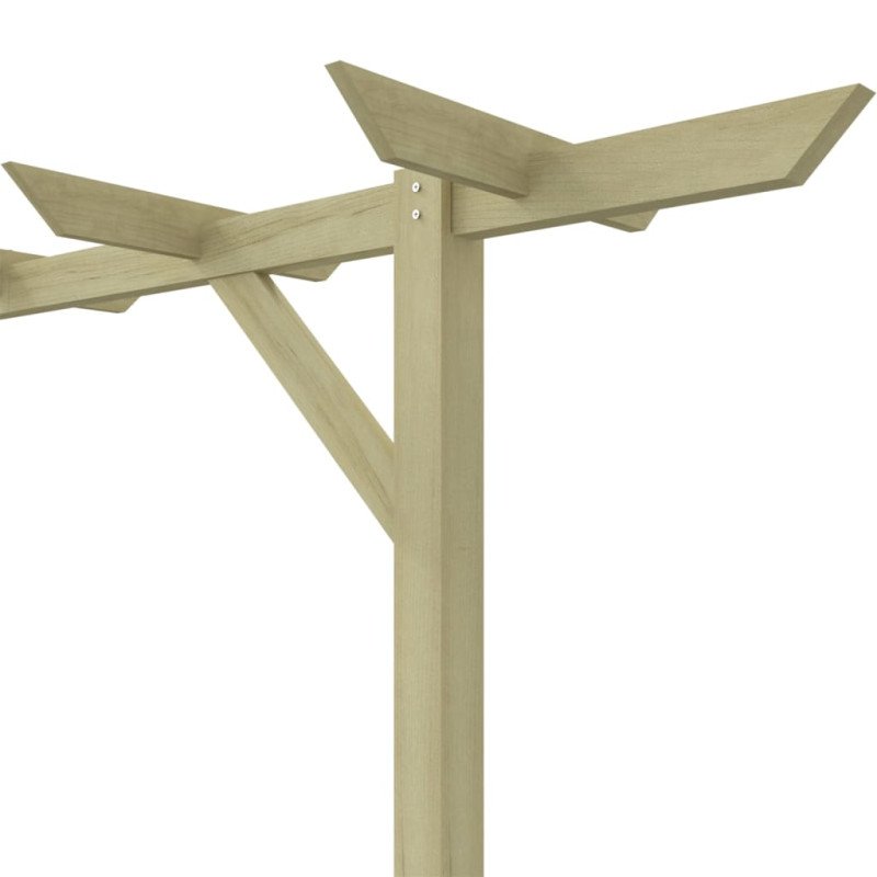 vidaXL Záhradná pergola 200x40x205 cm, drevo
