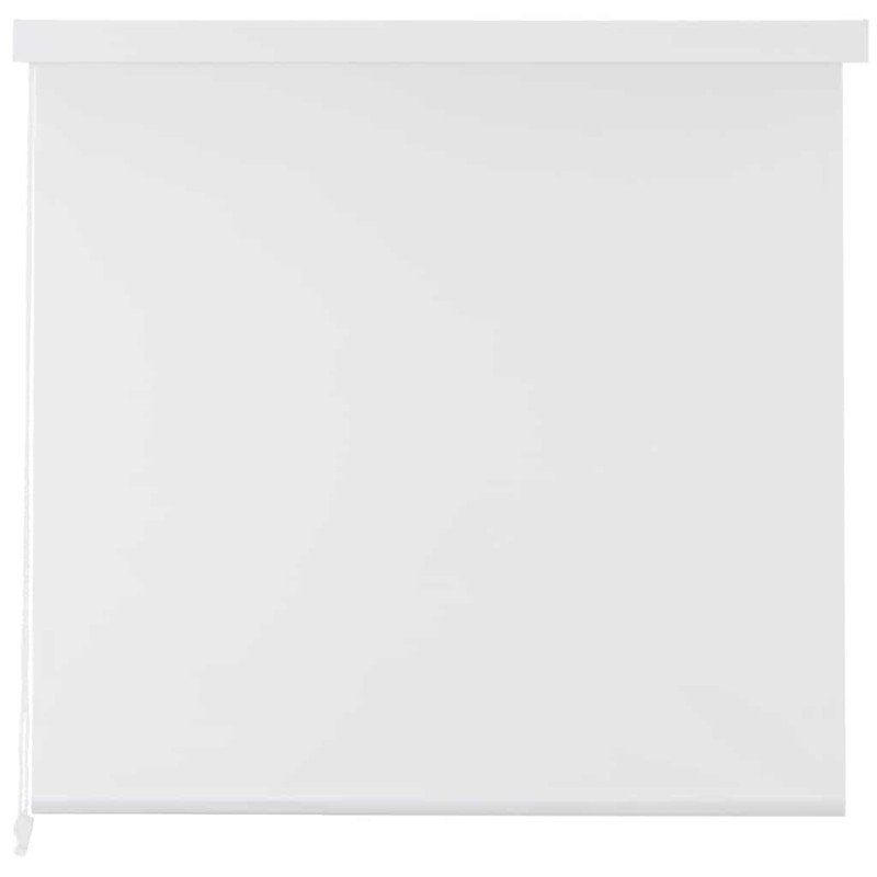 vidaXL Sprchová roleta, 120x240 cm, biela