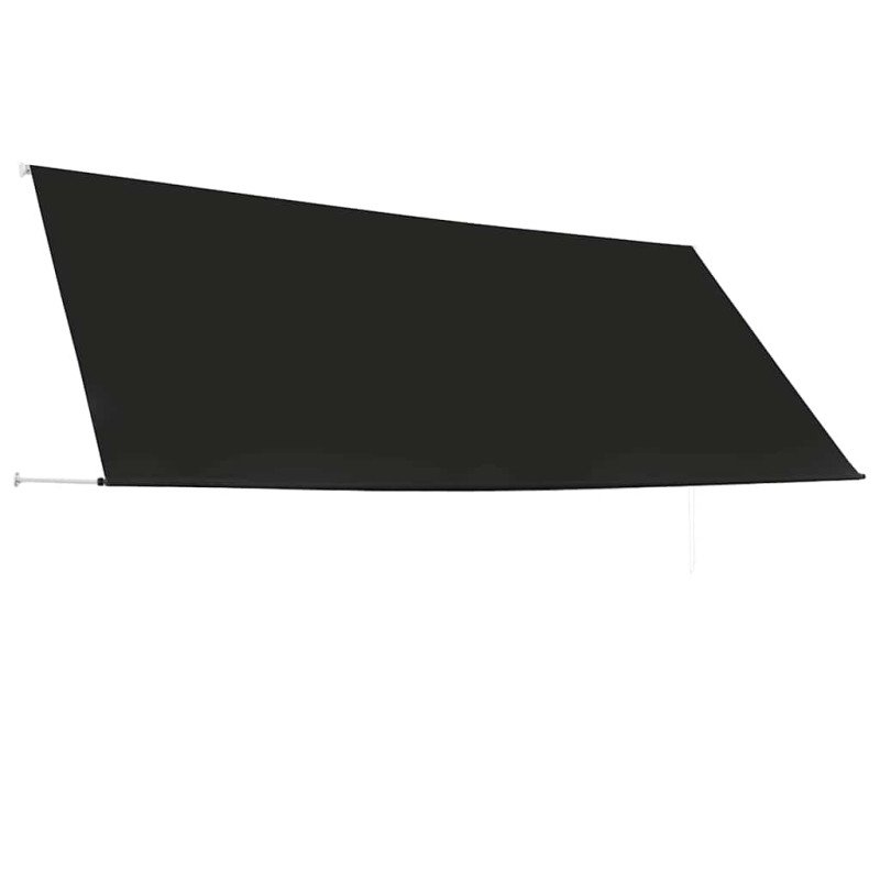 vidaXL Zaťahovacia markíza 350x150 cm antracitová