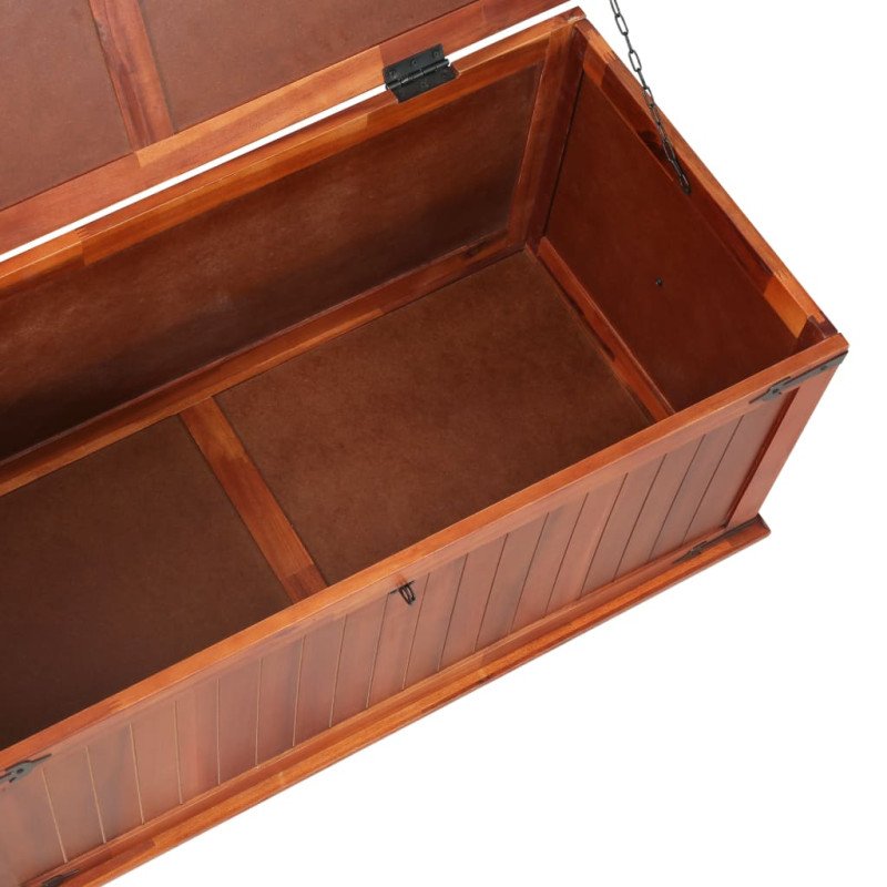 vidaXL Úložná truhlica 90x45x40 cm masívne akáciové drevo