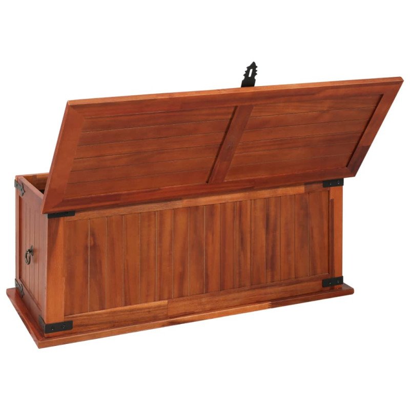 vidaXL Úložná truhlica 90x45x40 cm masívne akáciové drevo