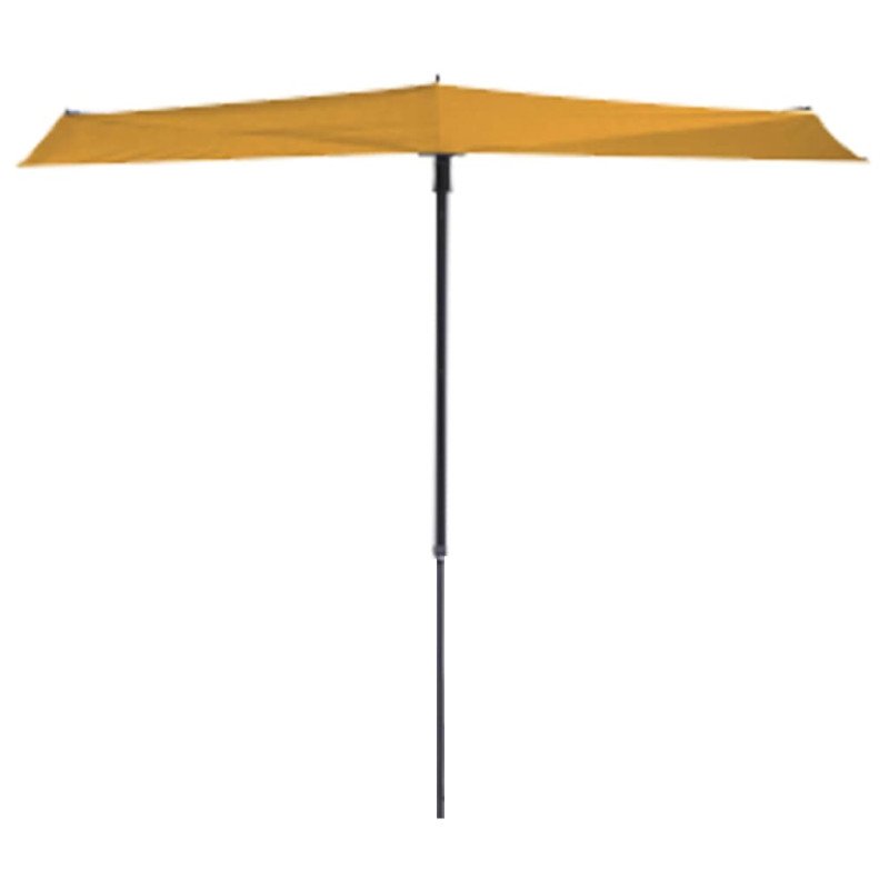 Madison Slnečník na balkón Sun Wave 270x150 cm, zlatožltý