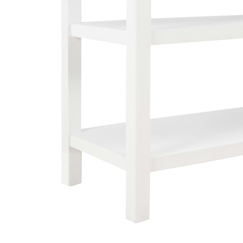 vidaXL Komoda z drevotriesky biela 110x35x80 cm