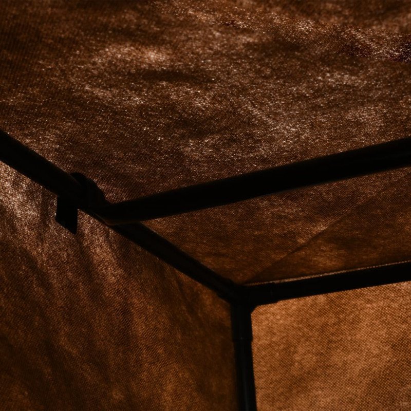 vidaXL Šatník hnedý 75x50x160 cm
