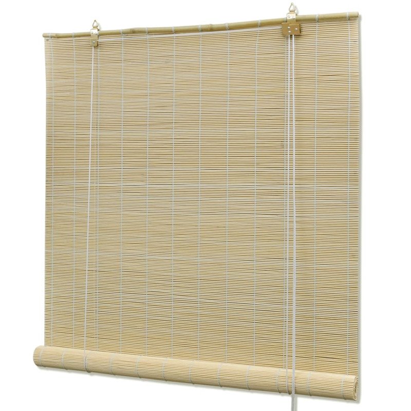 vidaXL Roleta, bambus 140x220 cm, prírodná farba