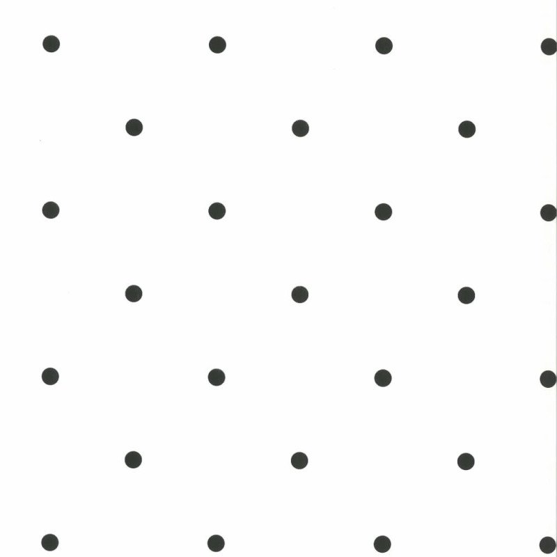Noordwand Tapeta Fabulous World Dots, biela a čierna