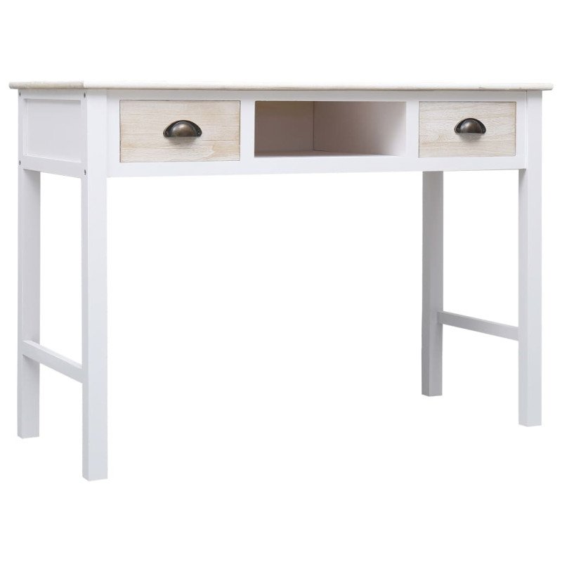 vidaXL Konzolový stolík 110x45x76 cm drevený