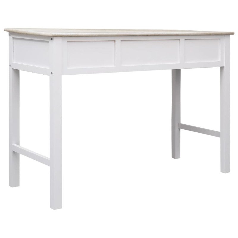 vidaXL Konzolový stolík 110x45x76 cm drevený
