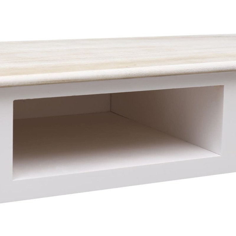vidaXL Konzolový stolík 110x45x76 cm drevený