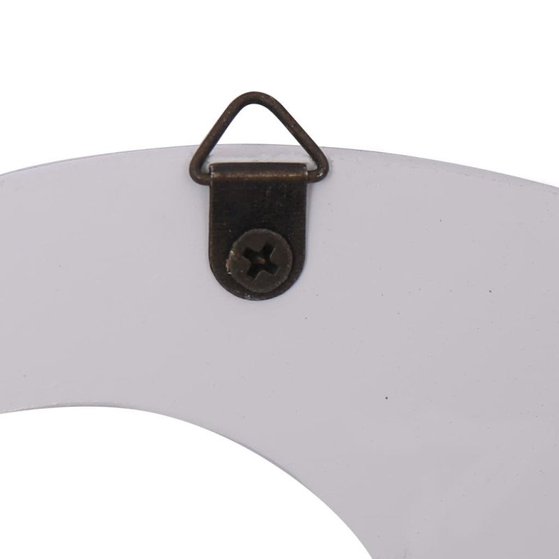 vidaXL Nástenný vešiak WELCOME biely 74x29,5 cm