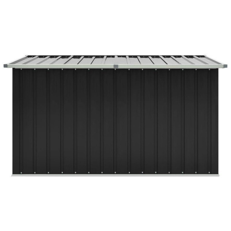 vidaXL Záhradný úložný box antracitový 171x99x93 cm