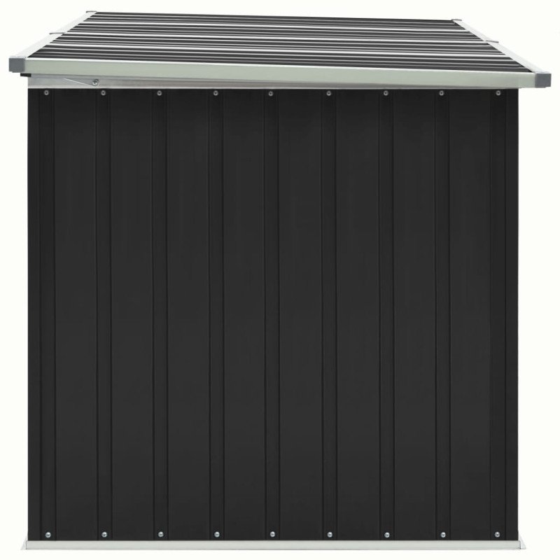 vidaXL Záhradný úložný box antracitový 171x99x93 cm