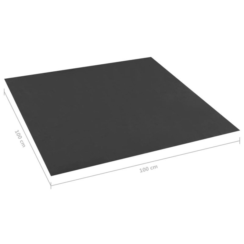 vidaXL Podložka pod pieskovisko, čierna 100x100 cm