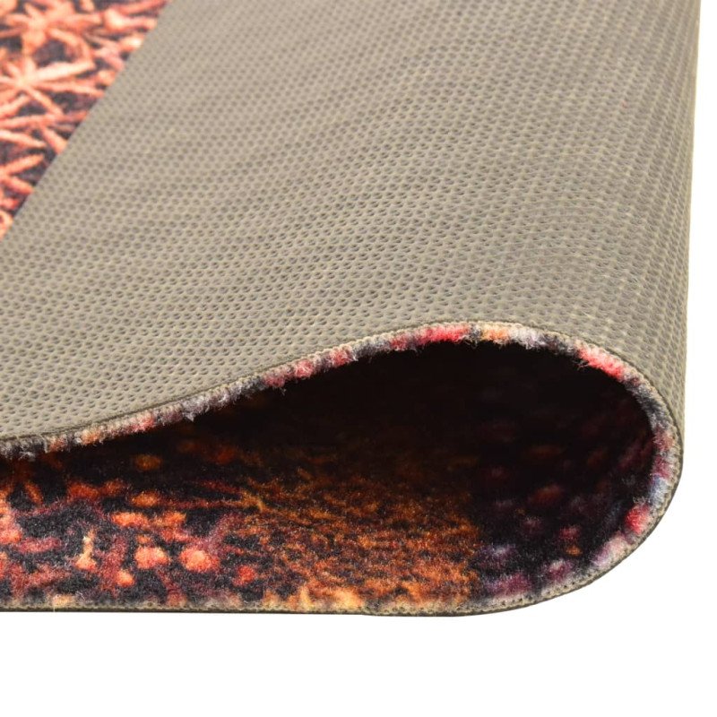 vidaXL Kuchynská rohožka prateľná 45x150 cm koreniny