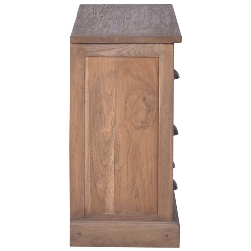 vidaXL Komoda 90x30x58 cm masívne teakové drevo