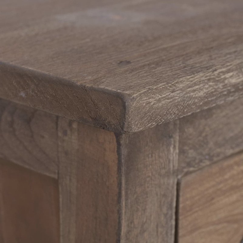 vidaXL Komoda 90x30x58 cm masívne teakové drevo