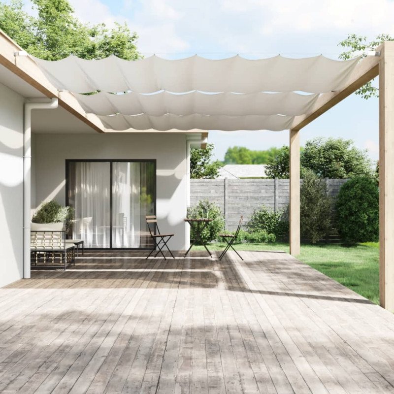 vidaXL Vertikálna markíza biela 250x360 cm oxfordská látka