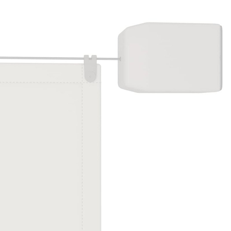 vidaXL Vertikálna markíza biela 250x360 cm oxfordská látka