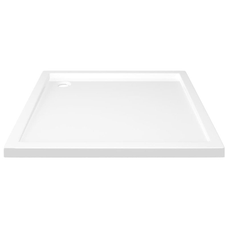 vidaXL Štvorcová sprchová vanička z ABS 90x90 cm