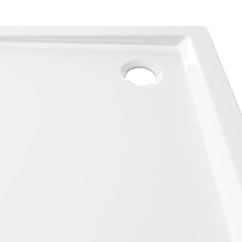 vidaXL Štvorcová sprchová vanička z ABS 90x90 cm