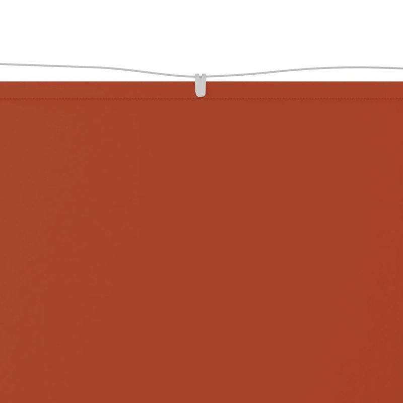 vidaXL Vertikálna markíza terakotová 180x600 cm oxfordská látka