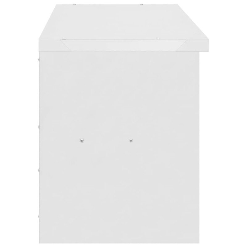 vidaXL Kuchynská nástenná skrinka 90x40x50 cm nehrdzavejúca oceľ